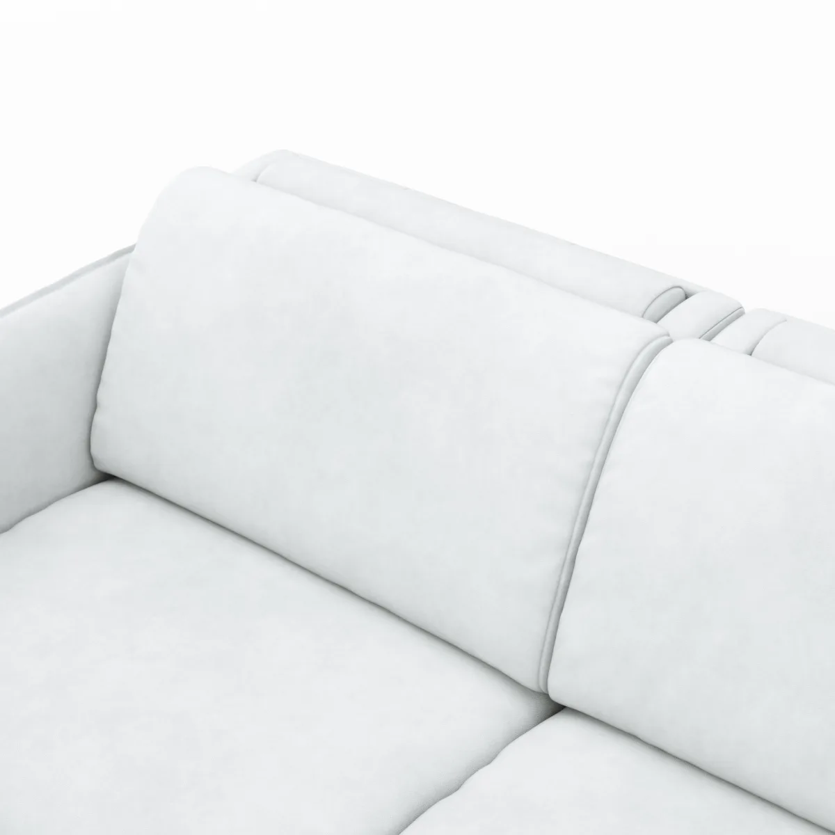 Sofa Mendoza - 2,5-Sitzer, Relaxfunktion (motorisch), Armlehne verstellbar, Leder, Eisblau – Bild 4