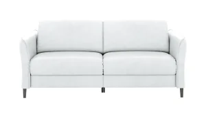 Alternative view of Sofa Mendoza - 2,5-Sitzer, Relaxfunktion (motorisch), Armlehne verstellbar, Leder, Eisblau