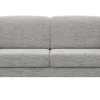 Sofa Bolivien - 2,5-Sitzer groß, Kopfteil verstellbar, Stoff, Grau – Bild 2