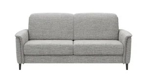 Alternative view of Sofa Bolivien - 2,5-Sitzer groß, Kopfteil verstellbar, Stoff, Grau