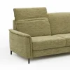 Sofa Bolivien - 2,5-Sitzer groß, Kopfteil verstellbar, Stoff, Moos – Bild 3