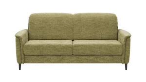 Alternative view of Sofa Bolivien - 2,5-Sitzer groß, Kopfteil verstellbar, Stoff, Moos