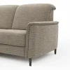 Ecksofa Bolivien - Longchair links mit 2,5-Sitzer, Kopfteil verstellbar, Stoff, Latte – Bild 4
