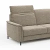 Sofa Bolivien - 2,5-Sitzer groß, Kopfteil verstellbar, Stoff, Latte – Bild 4