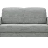 Sofa Bolivien - 2,5-Sitzer mit Relaxfunktion/Kopfteilverstellung motorisch, Stoff, Eisblau – Bild 2
