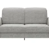 Sofa Bolivien - 2,5-Sitzer mit Relaxfunktion/Kopfteilverstellung motorisch, Stoff, Grau – Bild 2