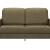 Sofa Bolivien - 2,5-Sitzer mit Relaxfunktion/Kopfteilverstellung motorisch, Leder, Braungrün – Bild 2
