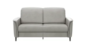 Alternative view of Sofa Bolivien - 2,5-Sitzer mit Relaxfunktion/Kopfteilverstellung motorisch, Leder, Steingrau
