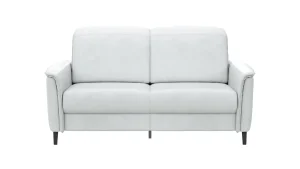 Alternative view of Sofa Bolivien - 2,5-Sitzer mit Relaxfunktion/Kopfteilverstellung motorisch, Leder, Eisblau