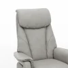 TV-Sessel Swing - Relaxfunktion motorisch, Größe M, Leder, Steingrau – Bild 4