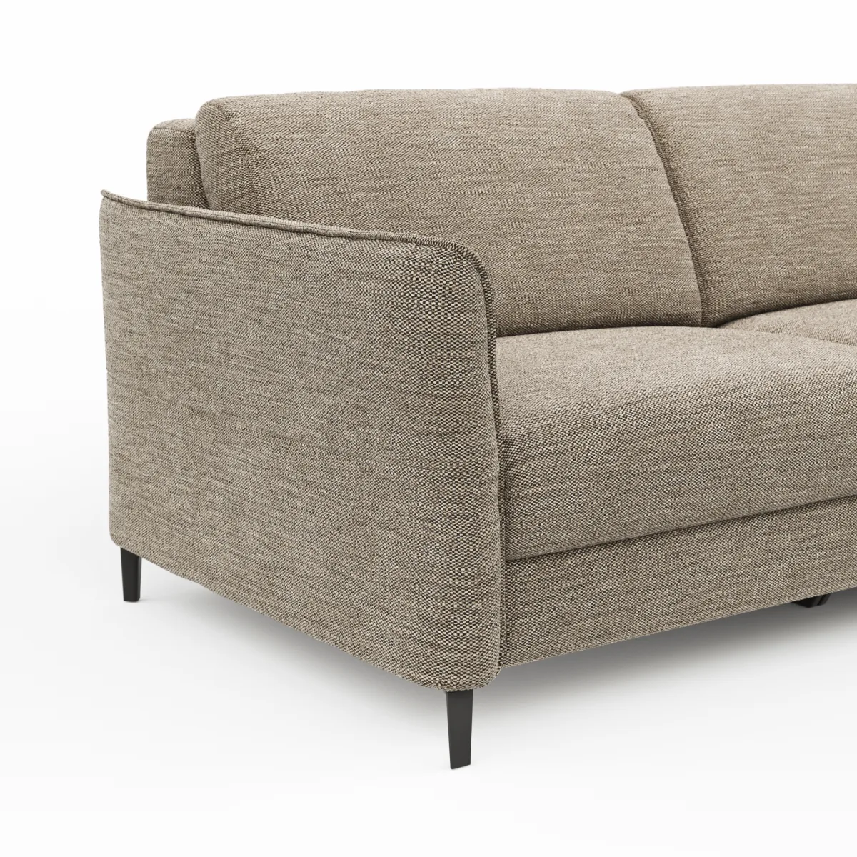 Sofa Mendoza - 2,5-Sitzer, Relaxfunktion (motorisch), Armlehne verstellbar, Stoff, Latte – Bild 3