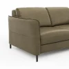 Sofa Mendoza - 2-Sitzer, Armlehne verstellbar, Leder, Braungrün – Bild 4