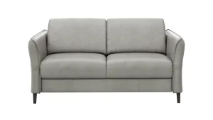 Alternative view of Sofa Mendoza - 2-Sitzer, Armlehne verstellbar, Leder, Steingrau