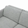 Sofa Mendoza - 2,5-Sitzer, Relaxfunktion (motorisch), Armlehne verstellbar, Stoff, Eisblau – Bild 4