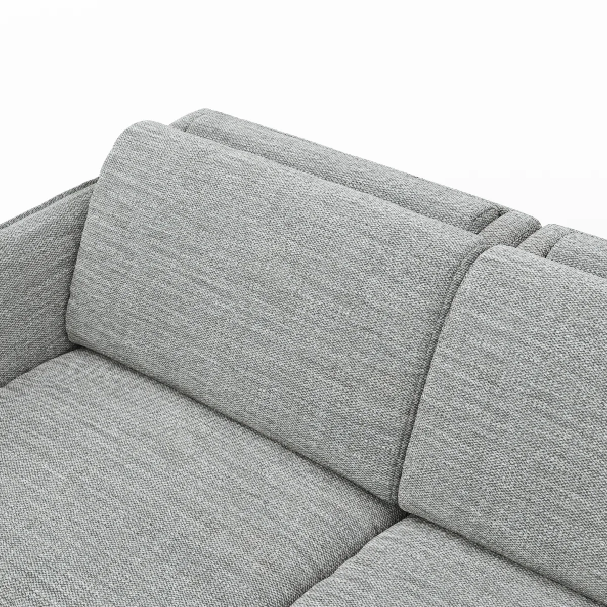 Sofa Mendoza - 2,5-Sitzer, Relaxfunktion (motorisch), Armlehne verstellbar, Stoff, Eisblau – Bild 4