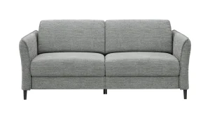 Alternative view of Sofa Mendoza - 2,5-Sitzer, Relaxfunktion (motorisch), Armlehne verstellbar, Stoff, Eisblau