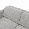 Sofa Mendoza - 2,5-Sitzer, Relaxfunktion (motorisch), Armlehne verstellbar, Stoff, Grau – Bild 3