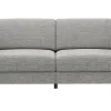 Sofa Mendoza - 2,5-Sitzer, Relaxfunktion (motorisch), Armlehne verstellbar, Stoff, Grau – Bild 2