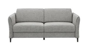 Alternative view of Sofa Mendoza - 2,5-Sitzer, Relaxfunktion (motorisch), Armlehne verstellbar, Stoff, Grau