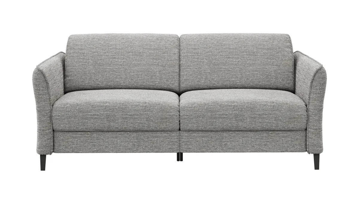 Sofa Mendoza - 2,5-Sitzer, Relaxfunktion (motorisch), Armlehne verstellbar, Stoff, Grau – Bild 2