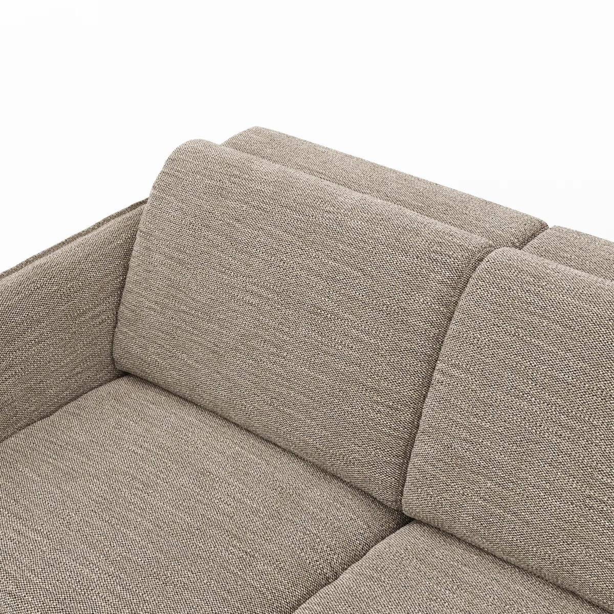 Sofa Mendoza - 2-Sitzer, Armlehne verstellbar, Stoff, Latte – Bild 3