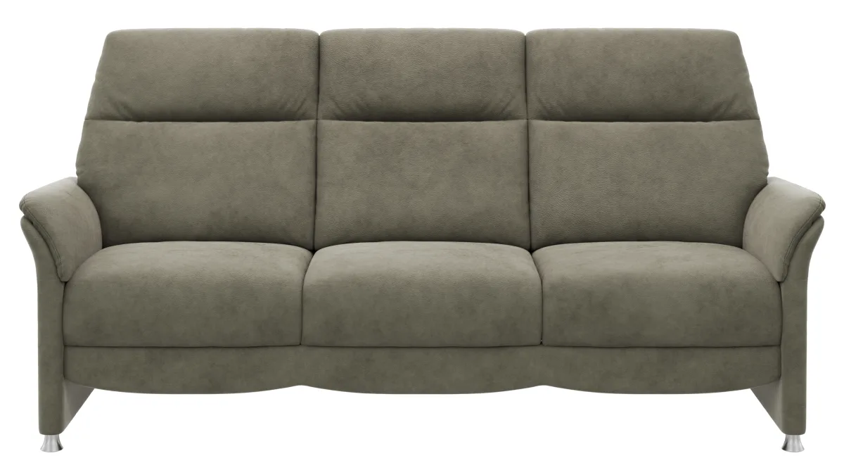Sofa Bogota - 3-Sitzer, Stoff, Schlammgrün – Bild 2