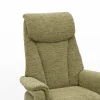 TV-Sessel Swing - Relaxfunktion motorisch, Größe M, Stoff, Moos – Bild 4