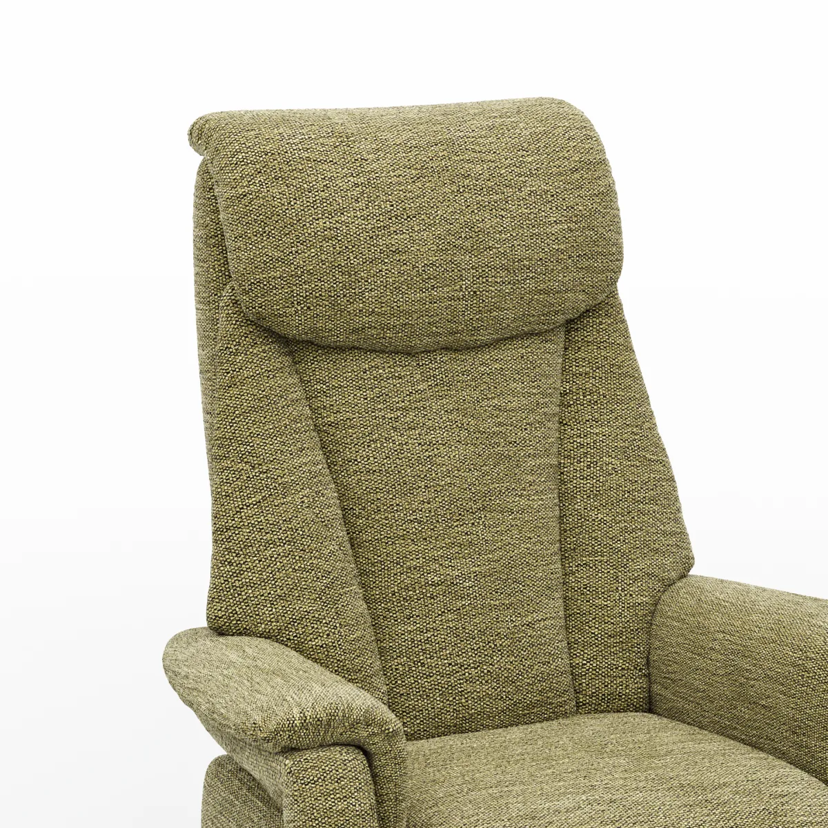TV-Sessel Swing - Relaxfunktion motorisch, Größe M, Stoff, Moos – Bild 4