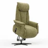 TV-Sessel Swing - Relaxfunktion/Aufstehhilfe motorisch, Größe M, Stoff, Moos – Bild 3