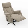 TV-Sessel Swing - Relaxfunktion motorisch, Größe M, Stoff, Latte – Bild 3