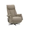TV-Sessel Swing - Relaxfunktion/Aufstehhilfe motorisch, Größe M, Stoff, Latte – Bild 2
