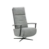 TV-Sessel Lima - Größe M, Relaxfunktion, Stoff, Eisblau – Bild 2