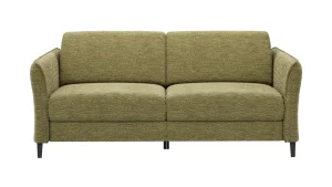 Alternative view of Sofa Mendoza - 2,5-Sitzer, Relaxfunktion (motorisch), Armlehne verstellbar, Stoff, Moos