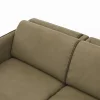 Sofa Mendoza - 2,5-Sitzer, Relaxfunktion (motorisch), Armlehne verstellbar, Leder, Braungrün – Bild 4