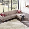 Ecksofa Mendoza - 2,5-Sitzer mit Longchair rechts, Bettkasten, Stoff, Bordeaux – Bild 6