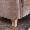 Ecksofa Mendoza - 2,5-Sitzer mit Longchair rechts, Bettkasten, Stoff, Bordeaux – Bild 3