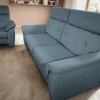 Sofa Caracas - 2,5-Sitzer Standard, Stoff, Blau – Bild 3