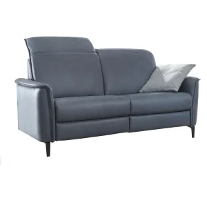 Alternative view of Sofa Bolivien - 2,5-Sitzer, Kopfteil verstellbar, Leder, Steel