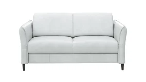Alternative view of Sofa Mendoza - 2-Sitzer, Armlehne verstellbar, Leder, Eisblau