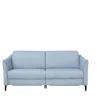 Sofa Mendoza - 2-Sitzer, Leder, Eisblau – Bild 2