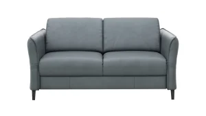 Alternative view of Sofa Mendoza - 2-Sitzer, Armlehne verstellbar, Leder, Eisengrau