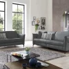Sofa Mendoza - 2,5-Sitzer, Relaxfunktion (motorisch), Armlehne verstellbar, Leder, Eisengrau – Bild 5