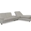 Ecksofa Colombia - 2,5-Sitzer mit Ecke rechts. Stoff, Elfenbein – Bild 2