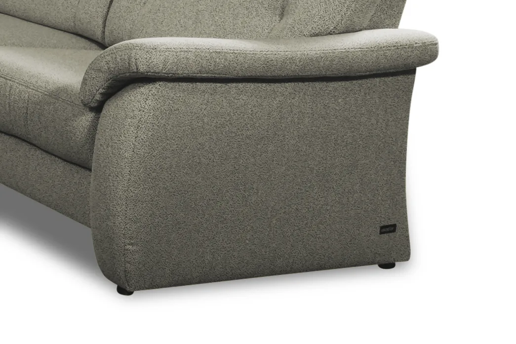 Sofa Caracas - 2,5-Sitzer groß, Stoff, Beige – Bild 4