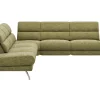Ecksofa San Fernando - 2-Sitzer mit Ecke rechts, Armlehne verstellbar, Rückenlehne/Sitztiefe verstellbar, Stoff, Moos – Bild 2