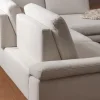 Ecksofa Houston - 2,5-Sitzer, Eckelement und 1-Sitzer mit Abschlussteil rechts, inkl. Sitztiefenverstellung und Armlehne klappbar, Stoff, Natur – Bild 5