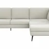 Ecksofa Houston - 2,5-Sitzer, Eckelement und 1-Sitzer mit Abschlussteil rechts, inkl. Sitztiefenverstellung und Armlehne klappbar, Stoff, Natur – Bild 3