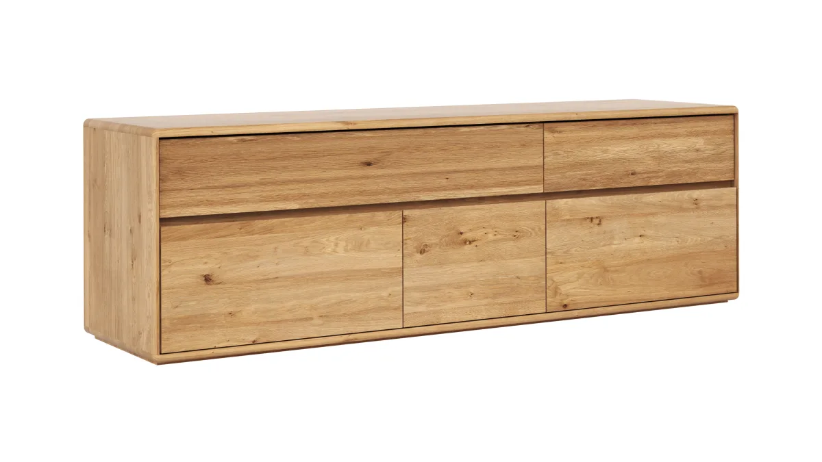 Mediaboard Hillsboro - Wildeiche natur, geölt – Bild 2