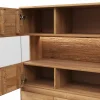 Highboard Hillsboro - inkl. Beleuchtung, Wildeiche natur, geölt – Bild 4