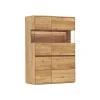 Highboard Hillsboro - inkl. Beleuchtung, Wildeiche natur, geölt – Bild 2